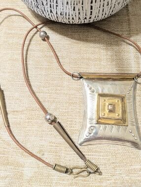 Vintage North Africa Taureg Amulet Pendant